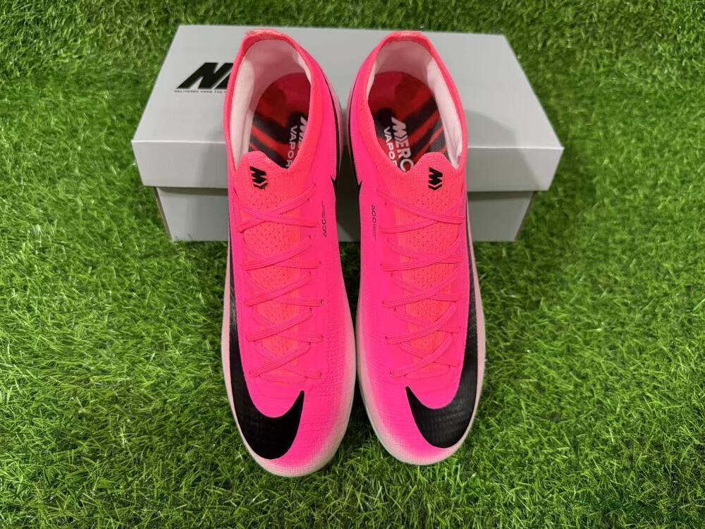 Nike Air Zoom Mercurial Vapor 17 Elite FG Firm Ground Soccer Cleats - Pink/Neon Pink/Black