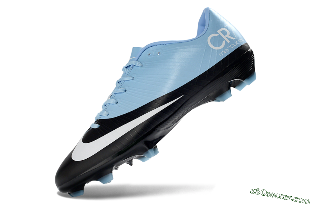 Nike Air Zoom Mercurial Superfly 11 Elite FG Firm Ground Soccer Cleats - Blue/Sky Blue/Black 5