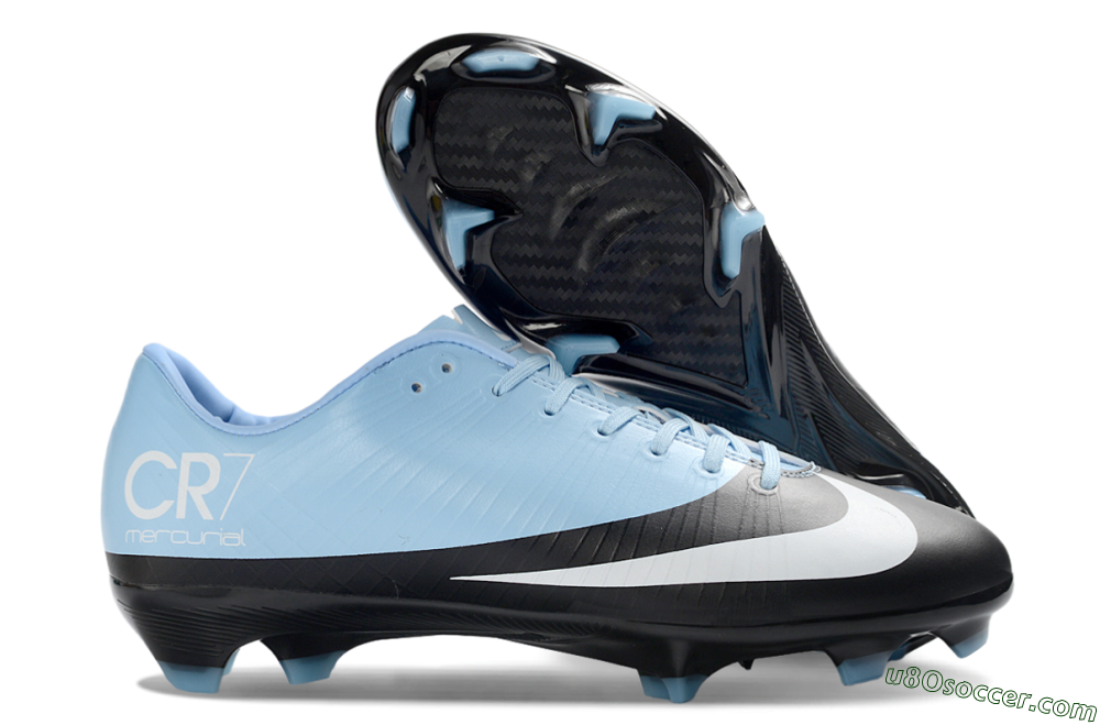 Nike Air Zoom Mercurial Superfly 11 Elite FG Firm Ground Soccer Cleats - Blue/Sky Blue/Black 1