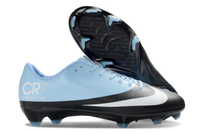 Nike Air Zoom Mercurial Superfly 11 Elite FG Firm Ground Soccer Cleats - Blue/Sky Blue/Black