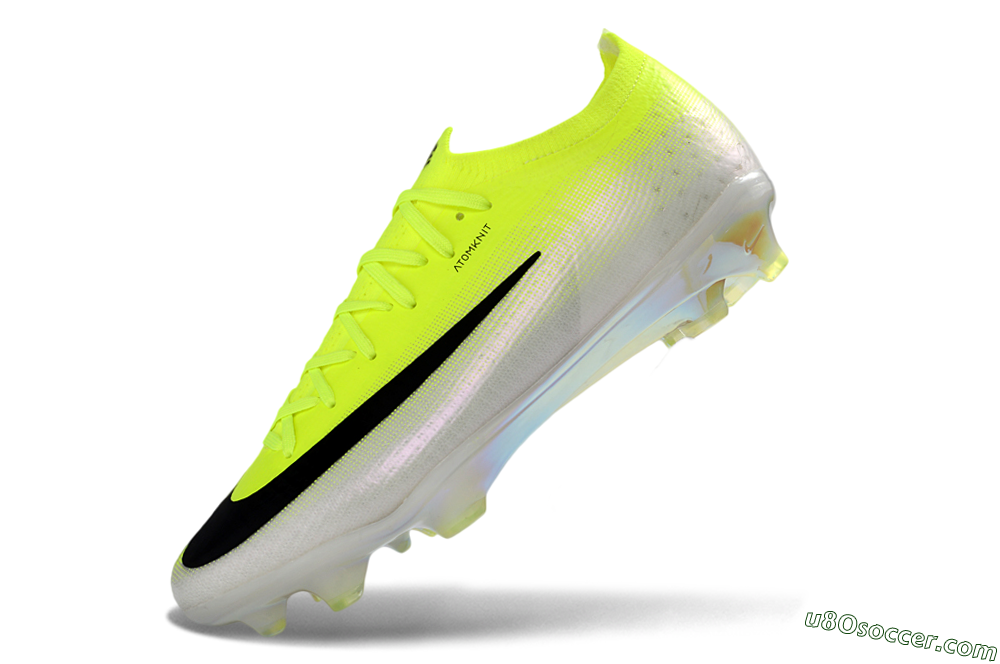 Nike Air Zoom Mercurial Vapor 17 Elite FG Firm Ground Soccer Cleats - Yellow/Vibrant Yellow/Sleek Black 6