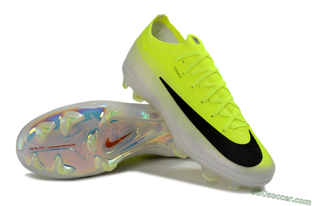 Nike Air Zoom Mercurial Vapor 17 Elite FG Firm Ground Soccer Cleats - Yellow/Vibrant Yellow/Sleek Black 4