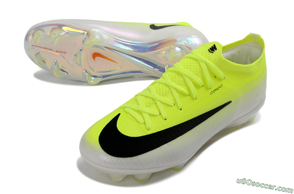 Nike Air Zoom Mercurial Vapor 17 Elite FG Firm Ground Soccer Cleats - Yellow/Vibrant Yellow/Sleek Black 3