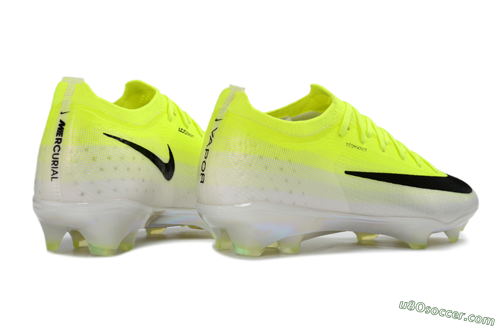 Nike Air Zoom Mercurial Vapor 17 Elite FG Firm Ground Soccer Cleats - Yellow/Vibrant Yellow/Sleek Black 7