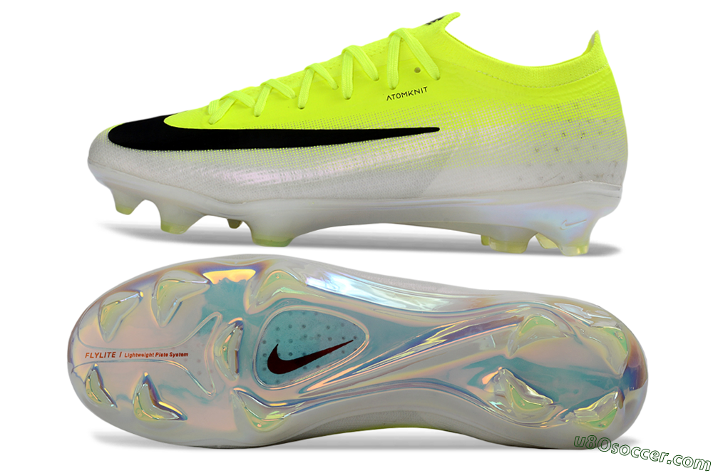 Nike Air Zoom Mercurial Vapor 17 Elite FG Firm Ground Soccer Cleats - Yellow/Vibrant Yellow/Sleek Black 0