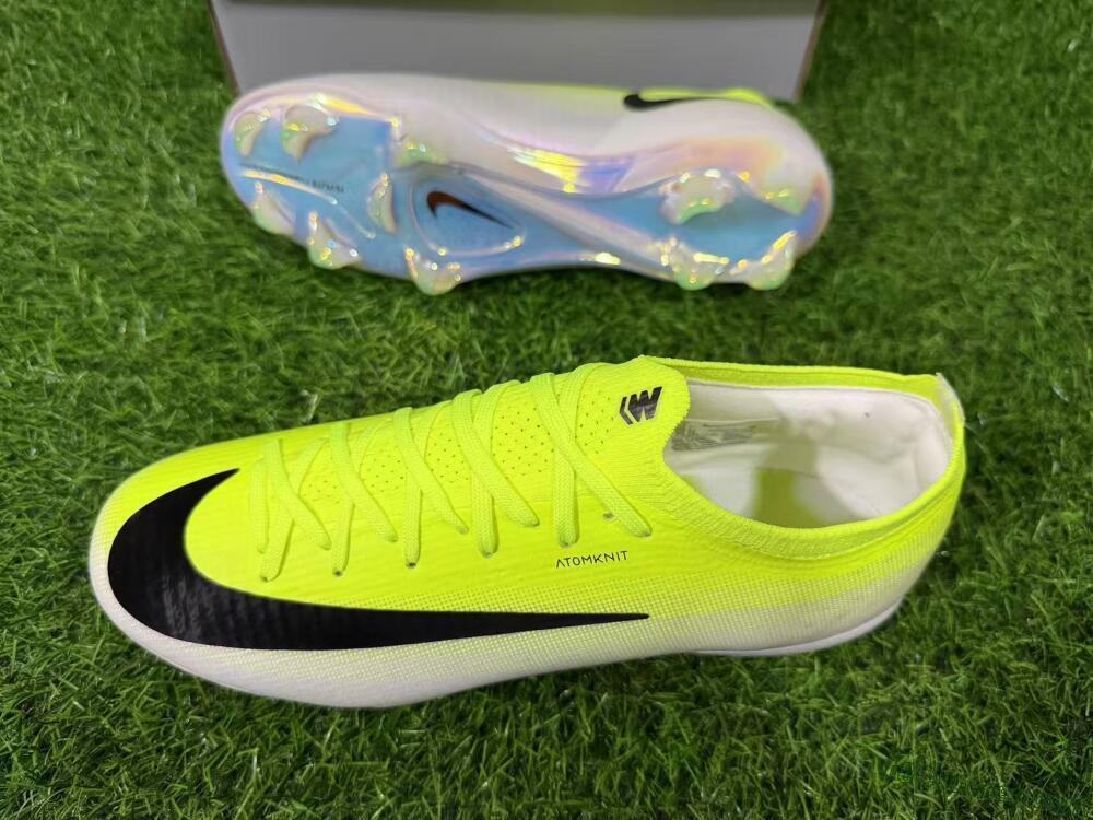 Nike Air Zoom Mercurial Vapor 17 Elite FG Firm Ground Soccer Cleats - Yellow/Vibrant Yellow/Sleek Black