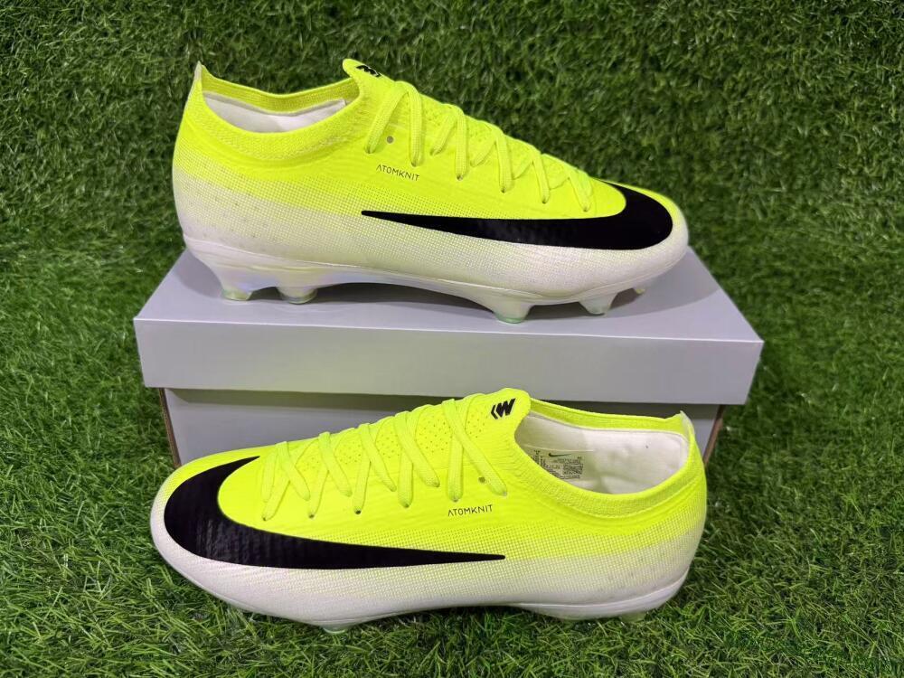 Nike Air Zoom Mercurial Vapor 17 Elite FG Firm Ground Soccer Cleats - Yellow/Vibrant Yellow/Sleek Black