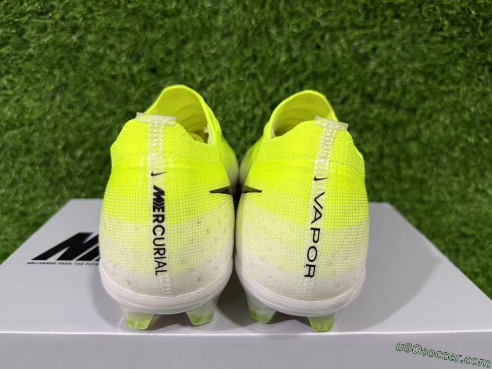 Nike Air Zoom Mercurial Vapor 17 Elite FG Firm Ground Soccer Cleats - Yellow/Vibrant Yellow/Sleek Black