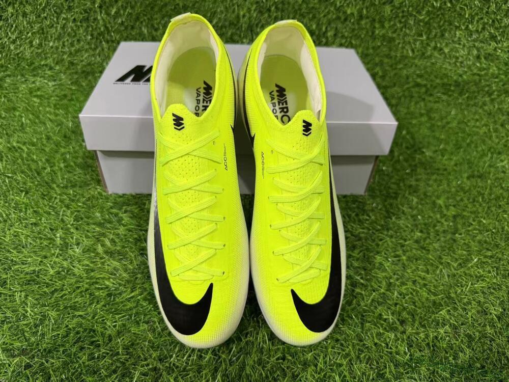 Nike Air Zoom Mercurial Vapor 17 Elite FG Firm Ground Soccer Cleats - Yellow/Vibrant Yellow/Sleek Black