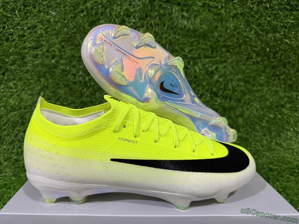 Nike Air Zoom Mercurial Vapor 17 Elite FG Firm Ground Soccer Cleats - Yellow/Vibrant Yellow/Sleek Black