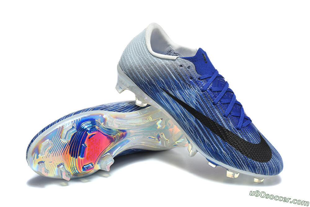 Nike Air Zoom Mercurial Superfly 11 Elite FG Firm Ground Soccer Cleats - Blue/Electric Blue/Steel Grey 4