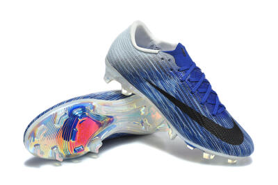 Nike Air Zoom Mercurial Superfly 11 Elite FG Firm Ground Soccer Cleats - Blue/Electric Blue/Steel Grey