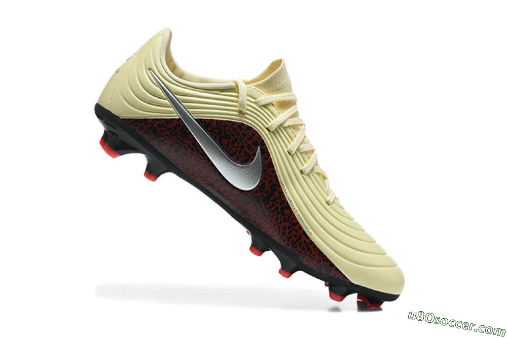 Nike Tiempo Legend 11 Elite FG Firm Ground Soccer Cleats - Yellow/Crimson Black/Neon Orange 7