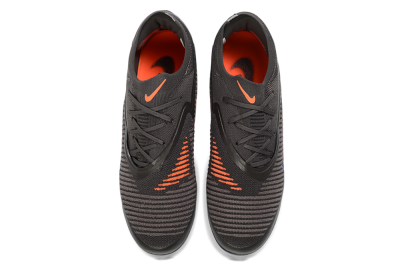 Nike Phantom 6 Elite Low FG Firm Ground Soccer Cleats - Black/Electric Green/Metallic Gray