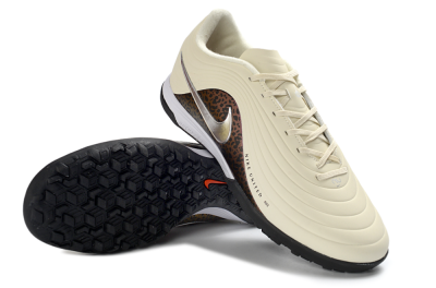 Nike Tiempo Legend 11 Elite TF Artificial Turf Soccer Shoes - Beige/Warm Beige/Leopard Purple