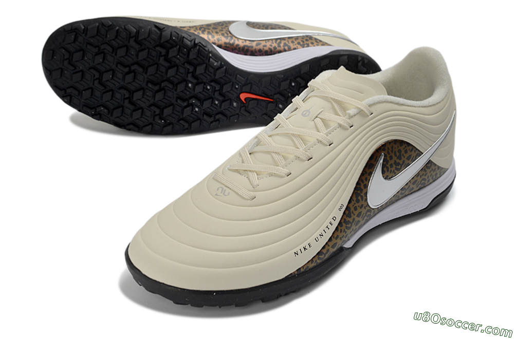 Nike Tiempo Legend 11 Elite TF Artificial Turf Soccer Shoes - Beige/Warm Beige/Leopard Purple 3