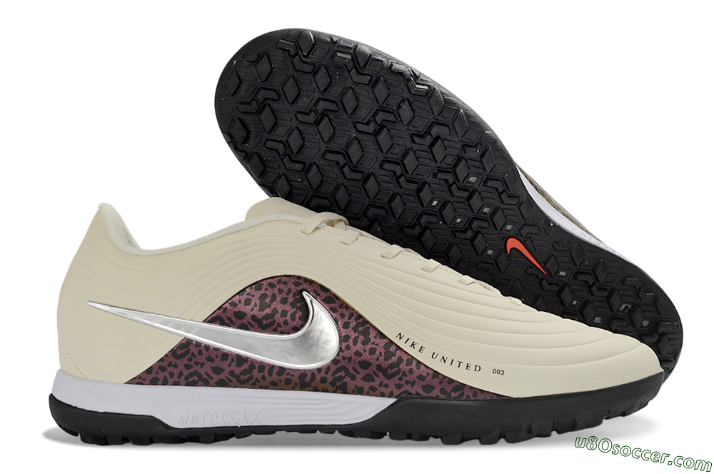Nike Tiempo Legend 11 Elite TF Artificial Turf Soccer Shoes - Beige/Warm Beige/Leopard Purple 1