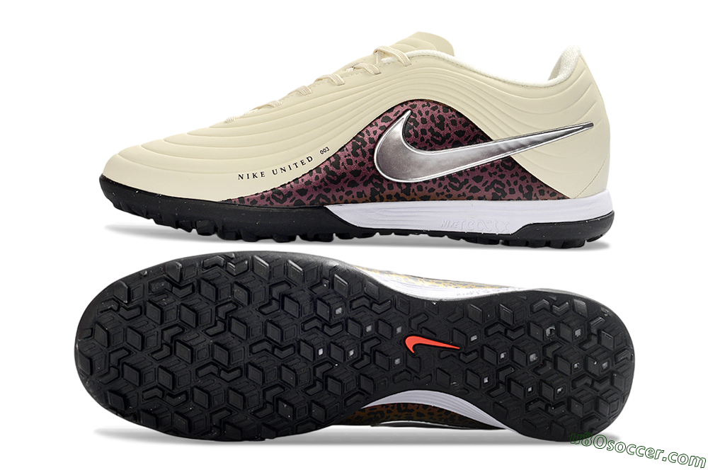 Nike Tiempo Legend 11 Elite TF Artificial Turf Soccer Shoes - Beige/Warm Beige/Leopard Purple 0