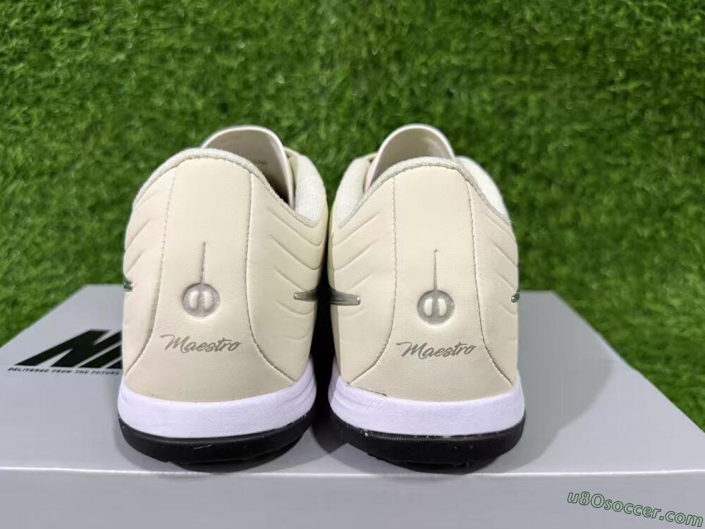 Nike Tiempo Legend 11 Elite TF Artificial Turf Soccer Shoes - Beige/Warm Beige/Leopard Purple