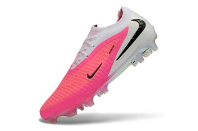 Nike Phantom 6 Elite Low FG Firm Ground Soccer Cleats - Pink/Bright Pink/White