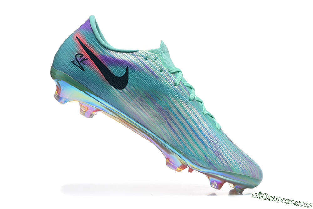 Nike Air Zoom Mercurial Superfly 11 Elite FG Firm Ground Soccer Cleats - Aqua/Iridescent Blue/Coral Glow 7