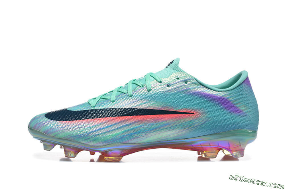 Nike Air Zoom Mercurial Superfly 11 Elite FG Firm Ground Soccer Cleats - Aqua/Iridescent Blue/Coral Glow 2