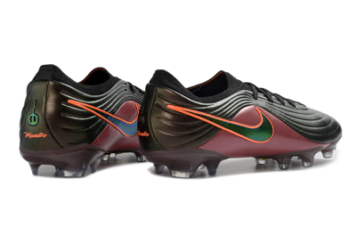 Nike Tiempo Legend 11 Elite FG Firm Ground Soccer Cleats - Black/Crimson Red/Metallic Gold