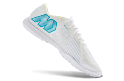 Nike Air Zoom Mercurial Superfly 11 Elite TF Artificial Turf Soccer Shoes - White/Aqua Blue/Frosted White