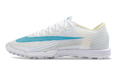 Nike Air Zoom Mercurial Superfly 11 Elite TF Artificial Turf Soccer Shoes - White/Aqua Blue/Frosted White