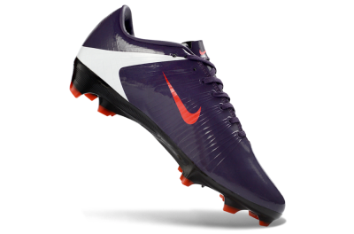 Nike CR7 Mercurial Superfly RGN FG Firm Ground Soccer Cleats - Purple/Crimson Red/Metallic Silver
