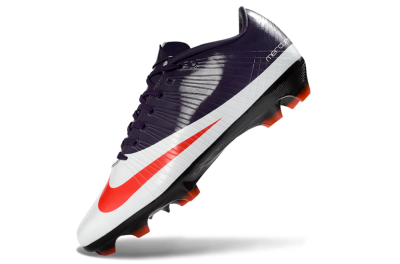 Nike CR7 Mercurial Superfly RGN FG Firm Ground Soccer Cleats - Purple/Crimson Red/Metallic Silver