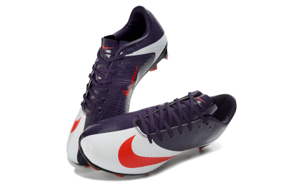 Nike CR7 Mercurial Superfly RGN FG Firm Ground Soccer Cleats - Purple/Crimson Red/Metallic Silver