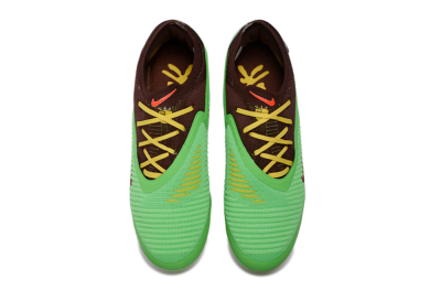 Nike Phantom 6 Elite Low FG Firm Ground Soccer Cleats - Green/Bright Green/Copper Brown