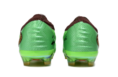 Nike Phantom 6 Elite Low FG Firm Ground Soccer Cleats - Green/Bright Green/Copper Brown