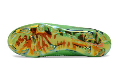 Nike Phantom 6 Elite Low FG Firm Ground Soccer Cleats - Green/Bright Green/Copper Brown
