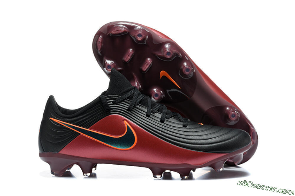 Nike Tiempo Legend 11 Elite FG Firm Ground Soccer Cleats - Black/Crimson Red/Jet Black 1