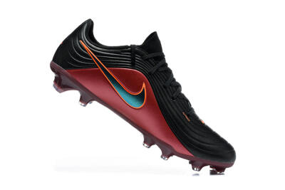 Nike Tiempo Legend 11 Elite FG Firm Ground Soccer Cleats - Black/Crimson Red/Jet Black