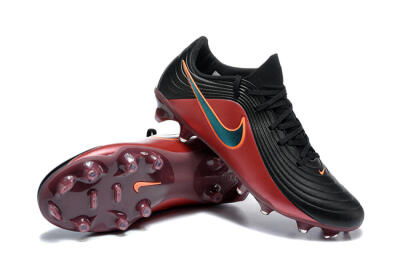 Nike Tiempo Legend 11 Elite FG Firm Ground Soccer Cleats - Black/Crimson Red/Jet Black