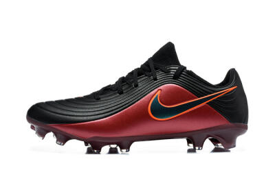 Nike Tiempo Legend 11 Elite FG Firm Ground Soccer Cleats - Black/Crimson Red/Jet Black
