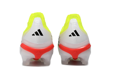 Adidas Predator 26 Elite Laceless FG Firm Ground Soccer Cleats - Yellow/Neon Green/White