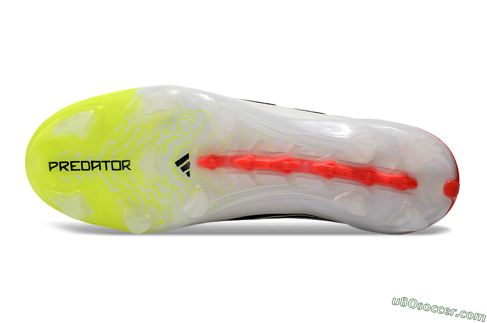 Adidas Predator 26 Elite Laceless FG Firm Ground Soccer Cleats - Yellow/Neon Green/White 6