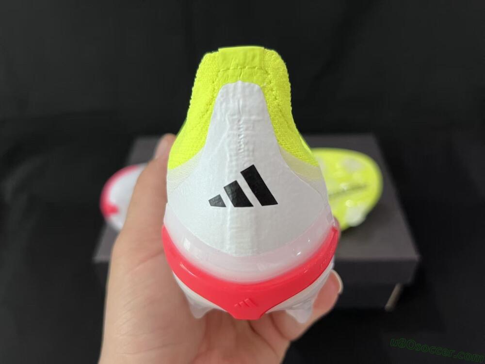 Adidas Predator 26 Elite Laceless FG Firm Ground Soccer Cleats - Yellow/Neon Green/White