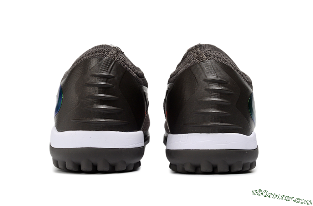 Nike Phantom 6 Elite Low TF Artificial Turf Soccer Shoes - Black/Electric Green/Orange Blaze 5