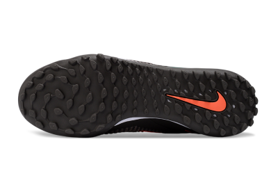 Nike Phantom 6 Elite Low TF Artificial Turf Soccer Shoes - Black/Electric Green/Orange Blaze