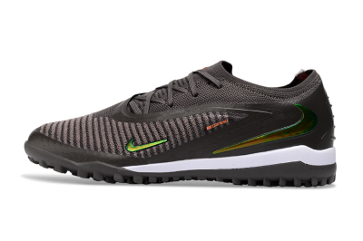 Nike Phantom 6 Elite Low TF Artificial Turf Soccer Shoes - Black/Electric Green/Orange Blaze