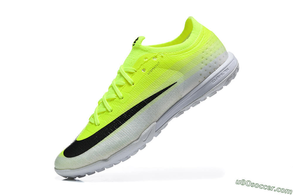 Nike Air Zoom Mercurial Vapor 17 Elite TF Artificial Turf Soccer Shoes - Yellow/Neon Green/Black 8