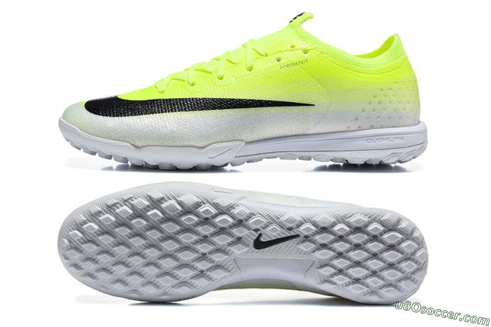 Nike Air Zoom Mercurial Vapor 17 Elite TF Artificial Turf Soccer Shoes - Yellow/Neon Green/Black 0