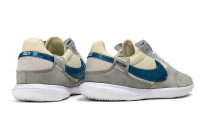 Nike Street Gato IC Indoor & Futsal Soccer Shoes - Gray/Teal Accent/Neutral Shade