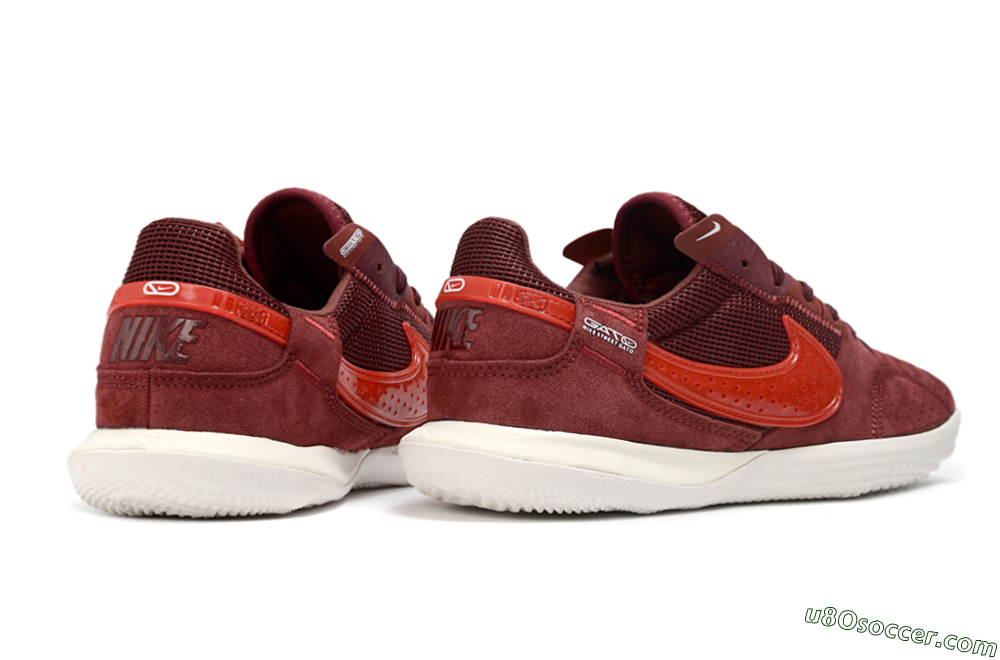 Nike Street Gato IC Indoor & Futsal Soccer Shoes - Red/Crimson Red/Ruby Red 6