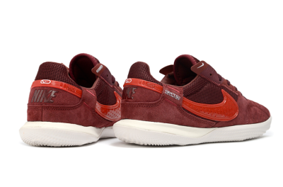 Nike Street Gato IC Indoor & Futsal Soccer Shoes - Red/Crimson Red/Ruby Red